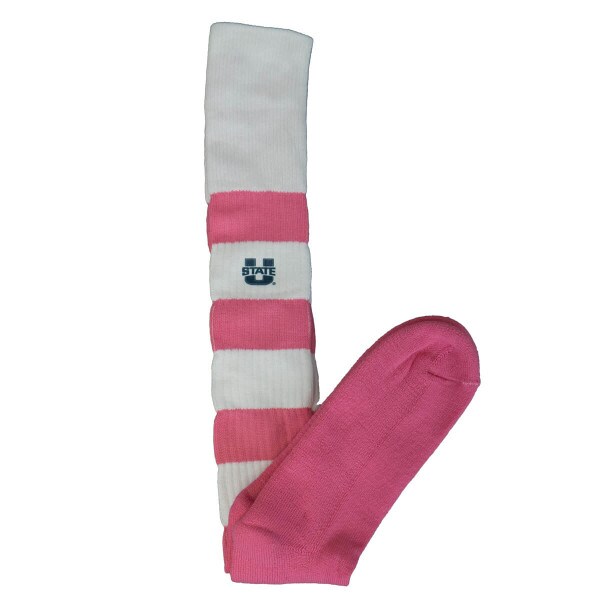 Rugby Dark Pink U-State Socks